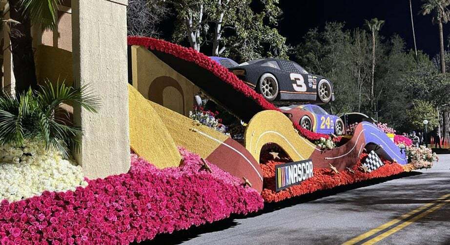 NASCAR Rose Parade Float